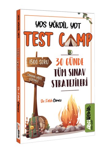 HocaWebde Yayınları YDS YÖKDİL YKSDİL Test Camp Soru Kitabı - Kitapiks