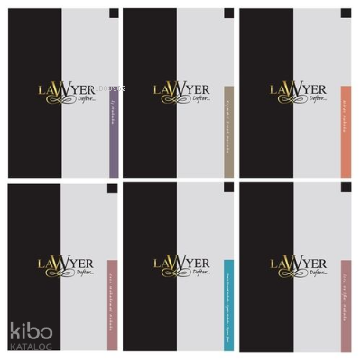 Hukuk Öğrencileri İçin Lawyer Defter Seti 4. Sınıf