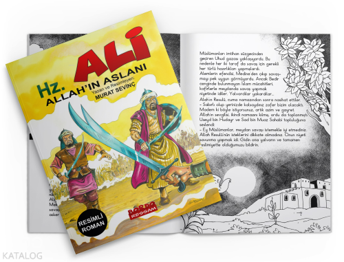 Hz. Ali - Allah'ın Aslanı (Resimli Roman)