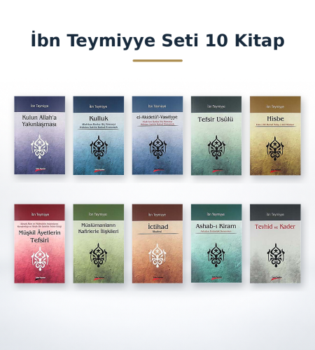 İbn Teymiyye Seti 10 Kitaplık Set