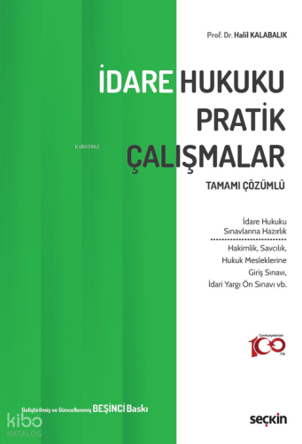 İdare Hukuku Pratik Çalışmalar
