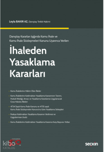 İhaleden Yasaklama Kararları
