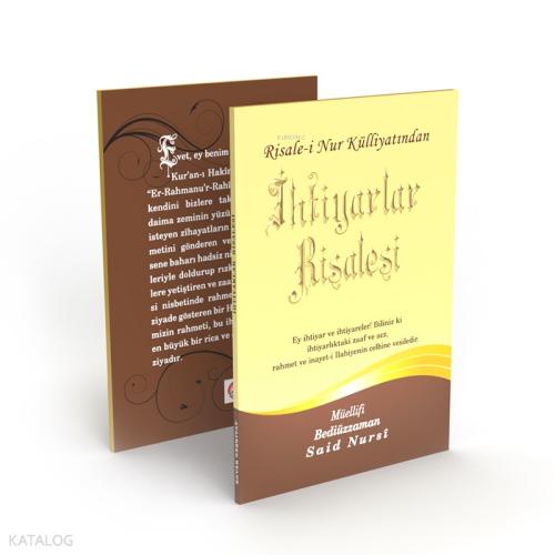 İhtiyarlar Risalesi Büyük Boy