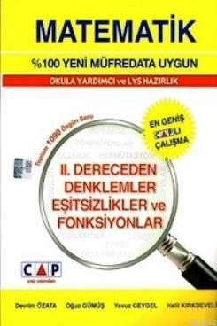 II Dereceden Denklemler Eşitsizlikler ve Fonksiyonlar - Kitapiks.com