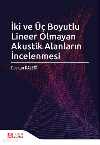 İki ve Üç Boyutlu Lineer Olmayan Akustik Alanların İncelenmesi