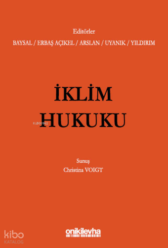 İklim Hukuku (Ciltli)