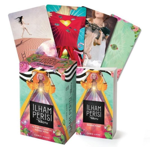 İlham Perisi Tarotu - 78 Kartlık Deste ve Rehber Kitap - Kitapiks.com