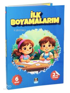 İlk Boyamalarım - Renkli ve Çıkartmalarla Beraber