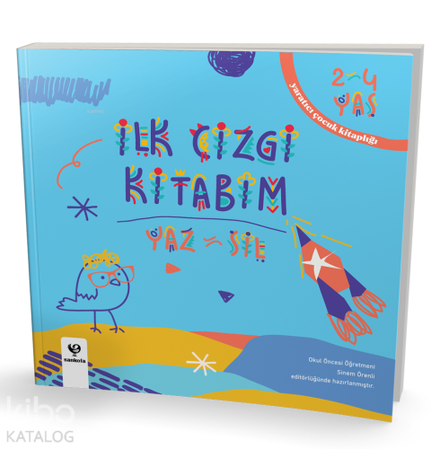 İlk Çizgi Kitabım - Yaz Sil - Kitapiks.com