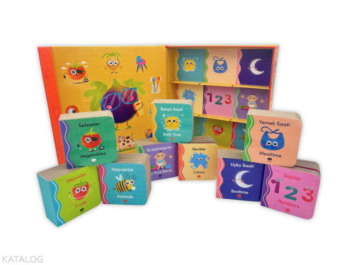 İlk Kütüphanem - My First Library (9 Kitap - Ciltli)