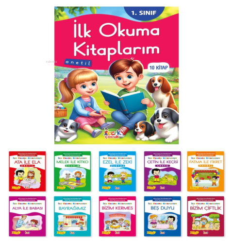 İlk Okuma Kitaplarım(10 Kitap)