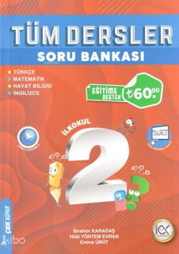 İlk Önce Yayıncılık 2. Sınıf Tüm Dersler Soru Bankası