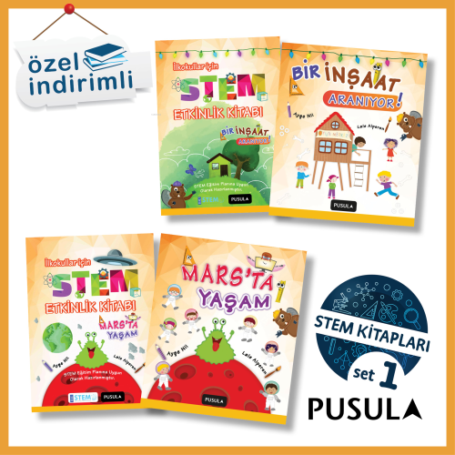 İlkokullar İçin Stem Seti - Kitapiks.com