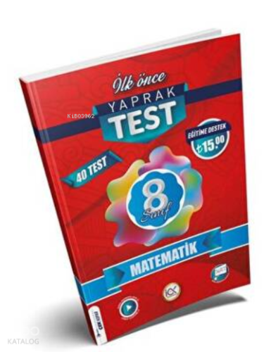 İlkönce 08.Sınıf Yaprak Test Matematik - 2023