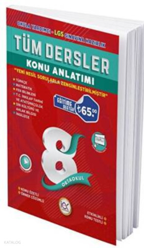 İlkönce 8.Sınıf K.A. Tüm Dersler - 2023