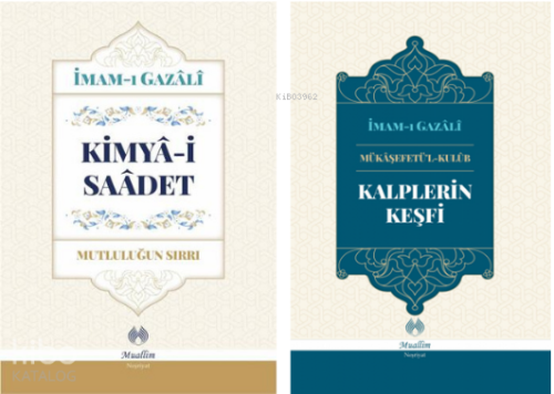 İmam Gazali Kimya-i Saadet ve Kalplerin Keşfi (Ciltli)