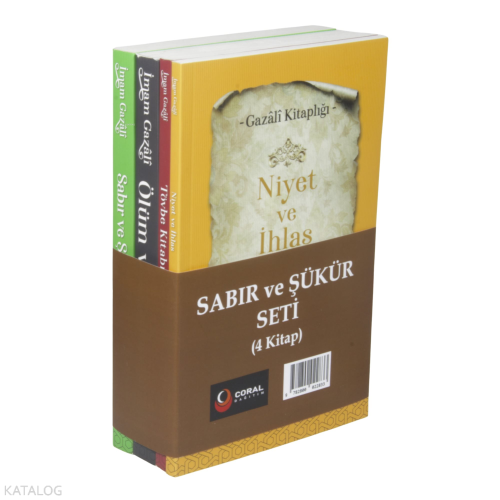 İmam Gazali - Sabır ve Şükür Seti (4 Kitap)