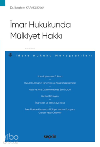 İmar Hukukunda Mülkiyet Hakkı