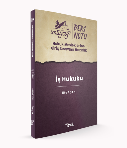 İmtiyaz HMGS Ders Notları İş Hukuku - Kitapiks.com