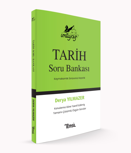 İmtiyaz Tarih Soru Bankası - Kaymakamlık Sınavına Özel - Kitapiks.com