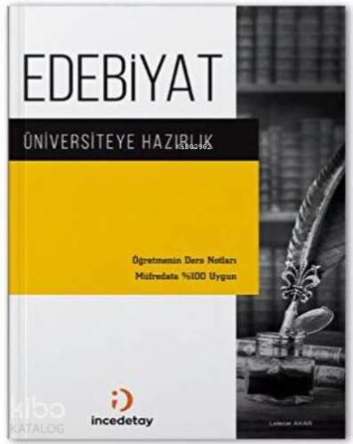 İnce Detay Üniversiteye Hazırlık El Kitabı Edebiya