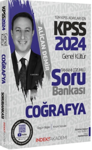 2024 KPSS Coğrafya Soru Bankası Çözümlü