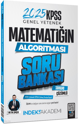 İndeks Akademi 2025 KPSS Matematik Matematiğin Algoritması Soru Bankası Çözümlü
