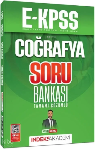 İndeks Akademi 2026 EKPSS Coğrafya Soru Bankası Çözümlü