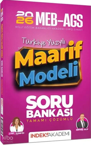 İndeks Akademi 2026 MEB-AGS Türkiye Yüzyılı Maarif Modeli Soru Bankası