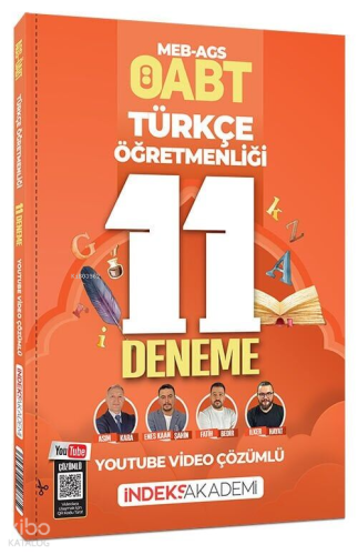 İndeks Akademi 2026 ÖABT MEB-AGS Türkçe Öğretmenliği 11 Deneme Youtube