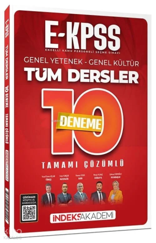 İndeks Akademi EKPSS 10 Deneme Çözümlü