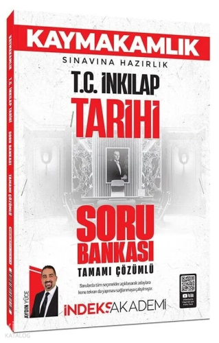İndeks Akademi Kaymakamlık TC İnkılap Tarihi Soru Bankası Çözümlü