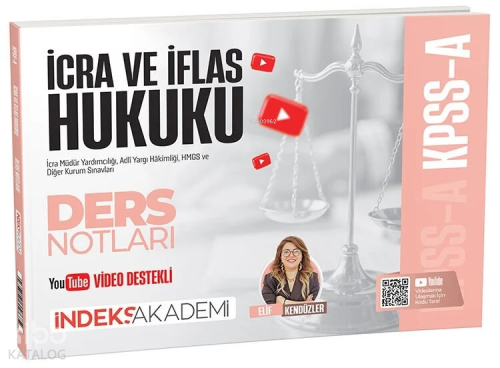 İndeks Akademi KPSS A Grubu İcra ve İflas Hukuku Video Ders Notları
