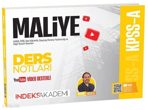 İndeks Akademi KPSS A Grubu Maliye Video Ders Notları