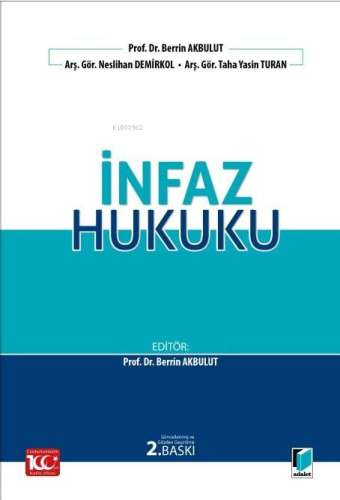 İnfaz Hukuku - Kitapiks.com