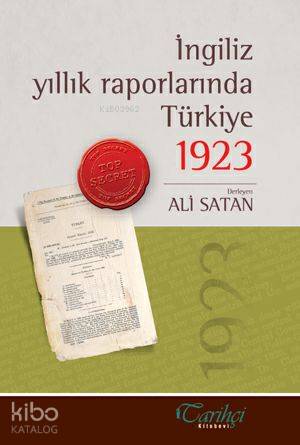İngiliz Yıllık Raporlarında Türkiye 1923