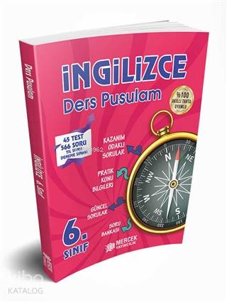 İngilizce Ders Pusulam 6. Sınıf 45 Test 566 Soru Yıl Sonu Deneme Sınavı