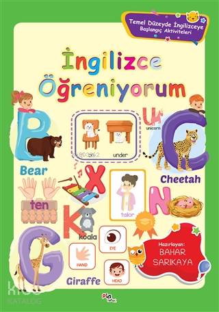 İngilizce Öğreniyorum; Temel Düzeyde İngilizce Başlangıç Aktiviteleri
