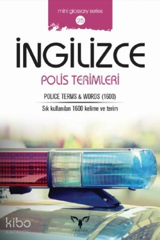 İngilizce Polis Terimleri; Police Terms - Words - Kitapiks.com