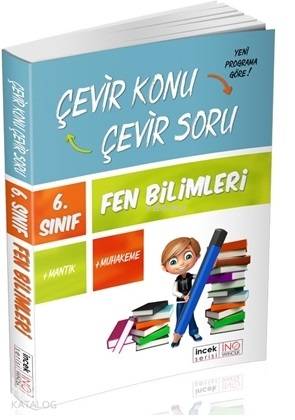 İnovasyon Yayınları 6. Sınıf Fen Bilimleri Çevir Konu Çevir Soru İncek Serisi İnovasyon 