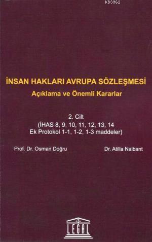 İnsan Hakları Avrupa Sözleşmesi 2. Cilt