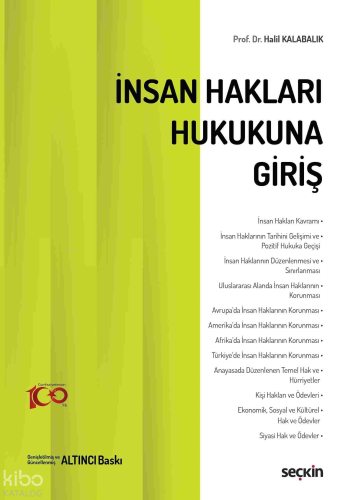 İnsan Hakları Hukukuna Giriş