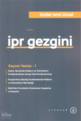 IPR Gezgini Seçme Yazılar - 1