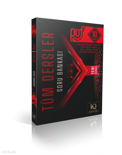 IQ Yayınları 10. Sınıf Tüm Dersler Soru Bankası