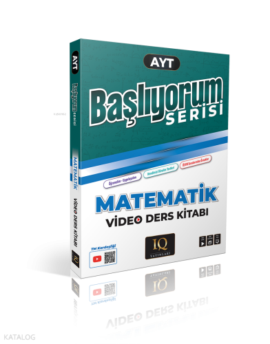 IQ Yayınları AYT Başlıyorum Matematik Soru Bankası