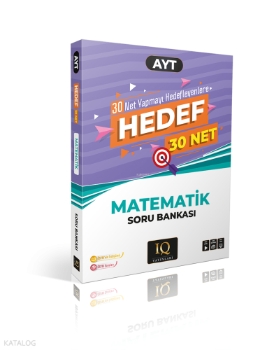 IQ Yayınları AYT Hedef 30 Net Matematik Soru Bankası