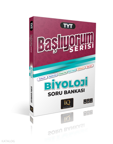 IQ Yayınları TYT Başlıyorum Biyoloji Soru Bankası
