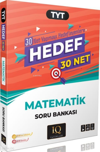 Iq Yayınları TYT Matematik Hedef 30 Soru Bankası