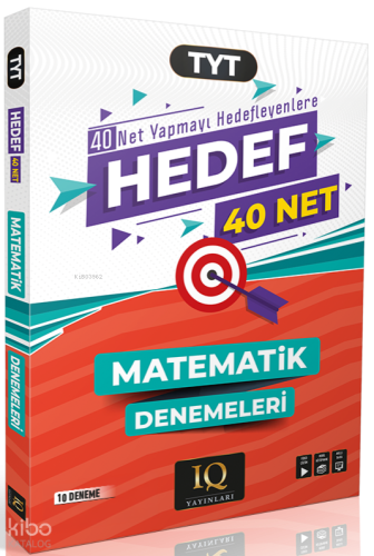 IQ Yayınları TYT Matematik Hedef 40 Branş Denemesi