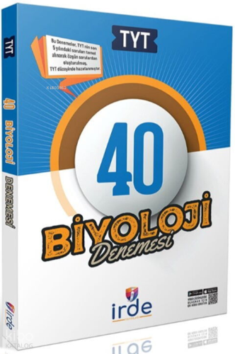 İrde Yayınları TYT Biyoloji 40 Denemesi